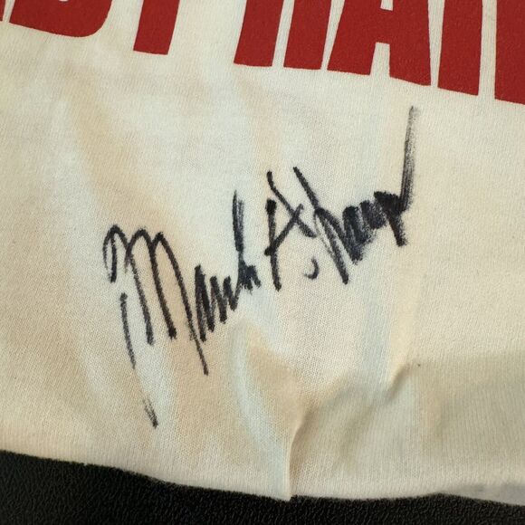Texas Tech Lady Raiders T-Shirt Marsha Sharpe & Alesha Robertson #55 Signed - Picture 2 of 7